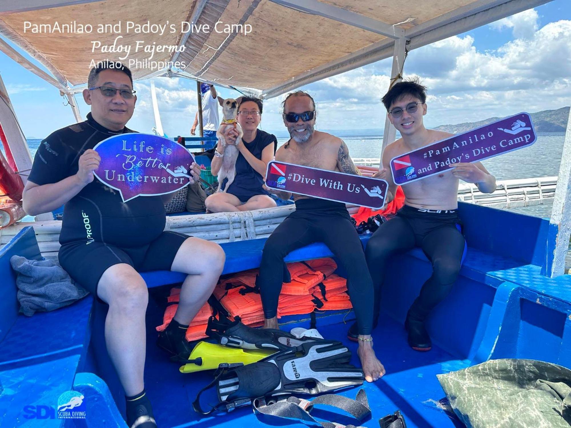 ホテル Pamanilao And Padoy'S Dive Camp バタンガス エクステリア 写真